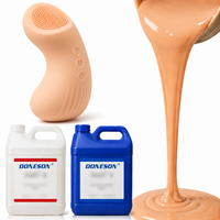 Doneson Silicone souple réaliste haute résistance pour usage industriel, série DSA-42XX A/B, durcissement à température ambiante 1:1 pour moulage