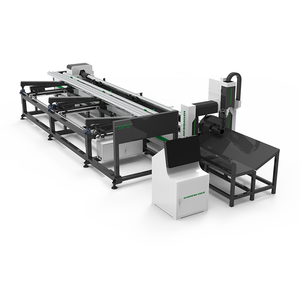 Tubo de Corte Láser de Fibra Yaskawa de 20 mm, de Acero Inoxidable, Carbono y Aluminio, con Mandril Neumático Doble, 3000 W, Refrigerado por Agua, AI/BMP - Product Image 1