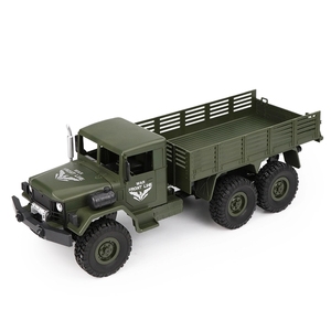 Auto Giocattolo RC JJRC Q63 in Offerta, Scala 1:16, 6WD, Camion <span class=keywords><strong>Militare</strong></span> Crawler Fuoristrada con Motore a Spazzole, Telecomando 2.4Ghz - Product Image 1