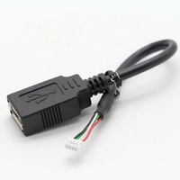 Cable de Conector USB Hembra a JST de 2 y 3 Pines, Paso de 1.0mm, 1.5mm y 2mm, Ensamblaje OEM