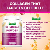 OEM ODM poudre de collagène vitamine C acide hyaluronique soutien cheveux sains peau ongles mélange multi collagène poudre amincissante
