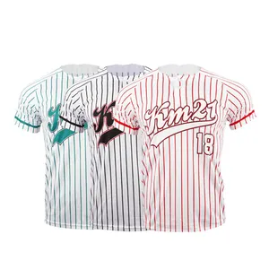 Benutzer definierte Baseball-Trikot Hot Selling Sublimation Baseball-Uniformen Günstige Herren bekleidung Softball-Trikot und Hosen 2-teiliges Set