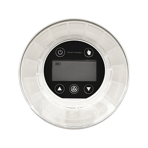 Özelleştirilmiş renkler 200ml otomatik balık besleyici çevre dostu plastik 360 derece 220V ve LCD ekran ile dönebilir - Product Image 3