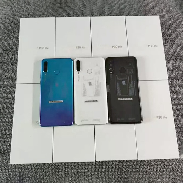 Global Version 2SIM Mobile Phone for Hua Wei P30 Lite 128GB 6.15 Inch 4G Smartphone Original Android Unlocked Cellphone P20 P40