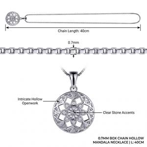 Colgante de Medallón Floral de Filigrana de Oro Sólido 9K/14K/18K Artesanal con Diseño Intrincado de Rejilla para Joyería de Lujo Diaria - Product Image 4