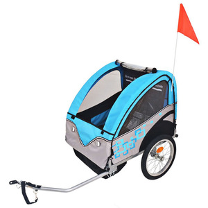 Confortable <span class=keywords><strong>bébé</strong></span> enfants <span class=keywords><strong>vélo</strong></span> voyage chariot pliable <span class=keywords><strong>vélo</strong></span> <span class=keywords><strong>remorque</strong></span> pour enfant et enfants poussette marcheurs - Product Image 3