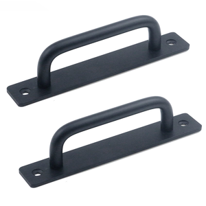 Pabrik langsung aluminium Aloi permukaan dipasang pegangan Modern sederhana permukaan dipasang kabinet laci lemari pegangan pintu - Product Image 1