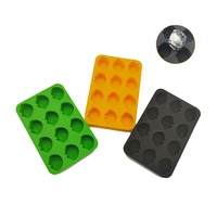 Moule à glaçons en silicone en forme de coquille Saint-Jacques, personnalisable OEM/ODM, idéal pour la fabrication de cocktails et de boissons, moule à congélation rapide