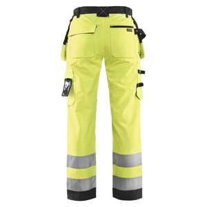 BLAKLADER - 716725173399C38 Pantalón Softshell hi-vis para mujer Amarillo/Negro-EAN 7330509540220 ROPA DE TRABAJO DE 2017 - Product Image 3