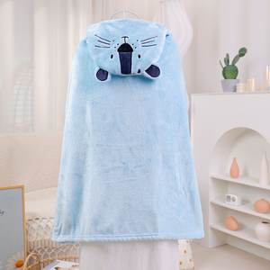 Bán Buôn Trẻ Sơ Sinh Hình Dạng Động Vật Mờ Ấm Cúng Ấm Siêu Mềm Flannel Lông Cừu Chăn Tùy Chỉnh Kích Thước Màu Sắc Cho Trang Trí Nội Thất/Trẻ Em Quà Tặng - Product Image 3