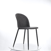 Moderne nordique designer salon relax en cuir acrylique chaise pour la maison