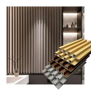 Co-extrusion WPC Slat Wall Panel Interior Wall Panel WPC Wall Cladding