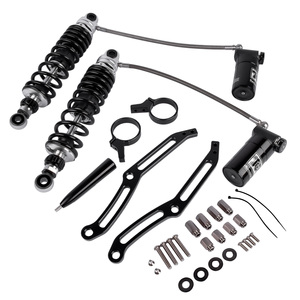 Amortisseurs de suspension arrière de réservoir à distance brillant pour <span class=keywords><strong>Electra</strong></span> Road Glide 14-on <span class=keywords><strong>CVO</strong></span> - Product Image 3