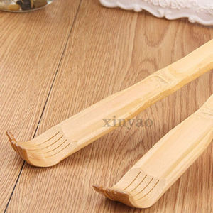 Деревянная бамбуковая щетка-чесалка для спины с длинной ручкой и возможностью нанесения логотипа, для домашнего использования, снимает зуд - Product Image 2