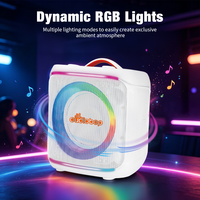 Haut-parleur portable haute puissance avec subwoofer, basses profondes, appareil audio sans fil, prend en charge TF, USB, FM pour les rassemblements en extérieur