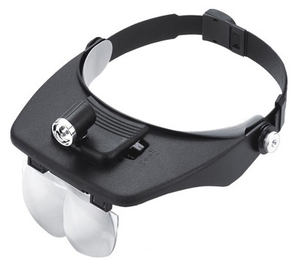 Loupe à visière tête ronde, avec lumière LED et 4 lentilles BM-MG5006 - Product Image 4