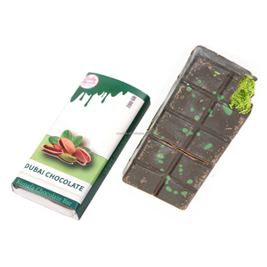 הטוב ביותר נמכר פיסטוק משובח קונאפא שוקולד קונפה מתוק שוקולד פריך מצופה שוקולד מריר - Product Image 1