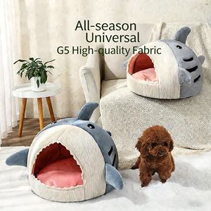 पोर्टेबल पालतू बिस्तरों के लिए संलग्न गर्म बिल्ली बिस्तर मिठाई किटन टोकरी कुशन बिल्ली तकिया चटाई पालतू जानवर के घर सामान - Product Image 2