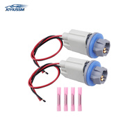 AL8Z-13411-B Kit de connecteurs et de faisceaux de câbles pour feux de plaque d'immatriculation arrière, 2 pièces, pour Ford F-150 Ranger Explorer 2004-2021