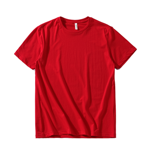 Camiseta de Manga Corta Casual para Hombre, 95% Algodón, de Alta Calidad, con Logotipo Personalizado Estampado y Cuello Redondo - Product Image 1