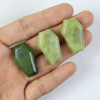Nueva Piedra Natural a Granel, Mini Tapa de Ataúd, Forma de Piedra, Ágata, Amatista, Tallada a Mano para Hacer Joyas, 3 cm, 2 cm