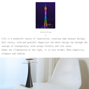 <b>Bedside</b> <b>Table</b> Lamp Crystal protection Eyes USB Charging <b>Smart</b> Touch Switch LED Transparent Crystal Creative Dimmable <b>Table</b> Lamp - Product Image 6