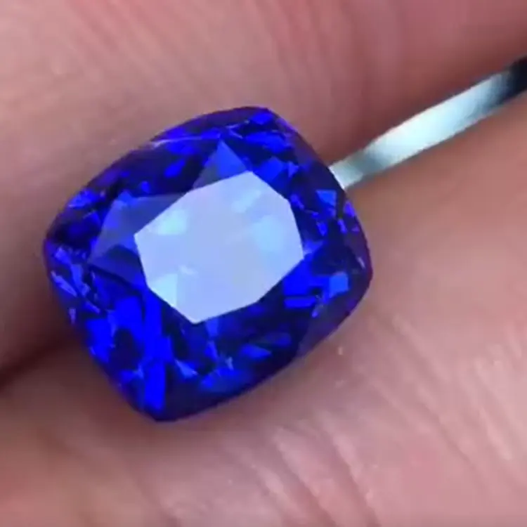 High-end mooie sieraden edelsteen groothandel 4.89ct Sri Lanka natuurlijke onverwarmde royal blue sapphire losse steen