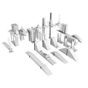 Equipo educativo de Mecánica de Fluidos básica Nuevo Aparato de experimento de tanque de agua de 2,5 m para uso en laboratorio de entrenamiento - Product Image 2