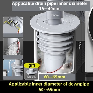 ซิลิโคนกันกลิ่นย้อนกลับสำหรับท่อระบายน้ำ ป้องกันกลิ่น สำหรับใช้ในบ้าน ขายส่ง - Product Image 4