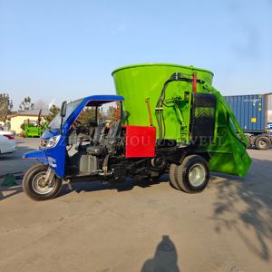 Distribuidor de Alimento Autopropulsado para Granja, Triciclo para Distribución de Alimento para Ovejas y Vacas, en Oferta - Product Image 2