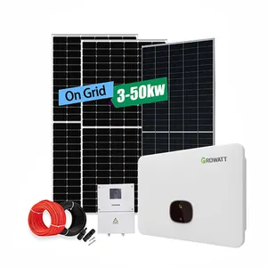 Lai hệ thống năng lượng mặt trời Kit 5KW 10KW 20kW 25kw Off lưới năng lượng mặt trời hệ thống máy phát điện cho nhà năng lượng mặt trời bảng điều chỉnh Kit điện PV hệ thống