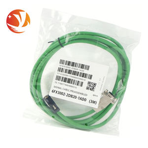 สายเคเบิลเซอร์โวเอนโค้ดเดอร์ SIEMENS 6FX3 002-2DB20-1AD0 6FX3002-2DB20-1AD0 ของแท้ใหม่เอี่ยม สำหรับ PLC โปรแกรมเมเบิลคอนโทรลเลอร์ 16 I/O 110V - Product Image 1