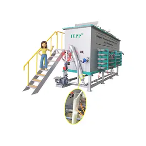 IEPP manufacturer fully automatic sewage treatment machinery pollutant separation micron-level dissolved air flotation