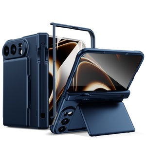 C0329 for iPhone 18 Fold Multi Functional Phone Case Wallet Stand Card Holder Anti-Scratch Phone Cases for iPhone 18 Ultra