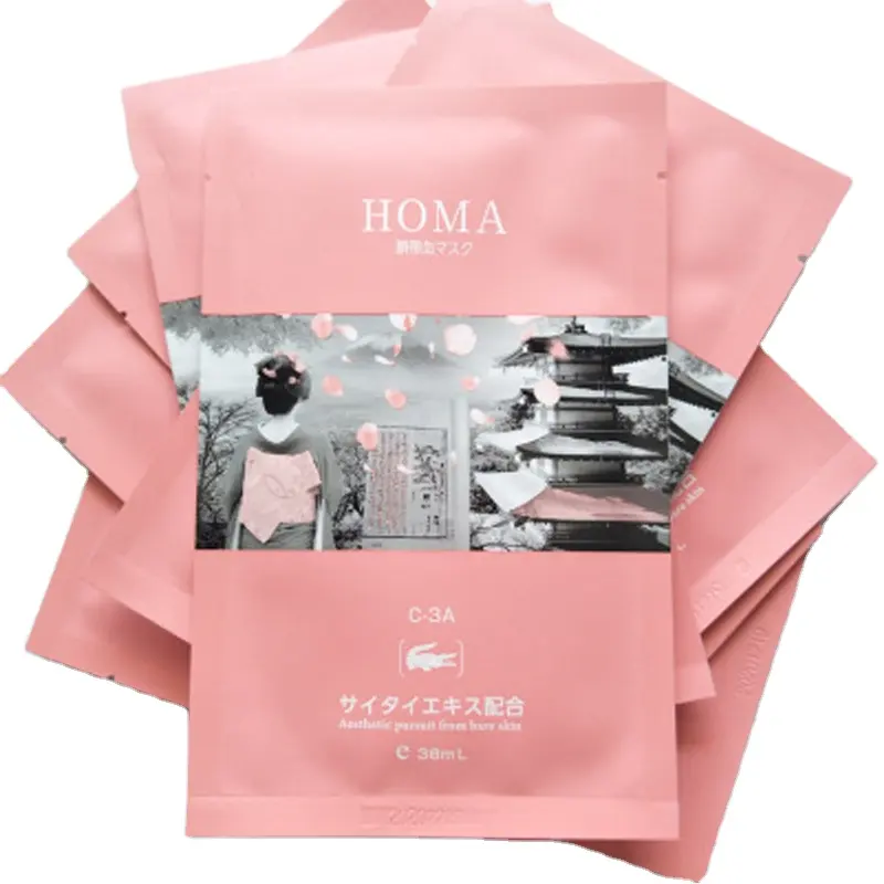 Heißer Verkauf HOMA Japan Marke Schönheit SPA Hautpflege Bleaching Anti Aging Gesichts Masken