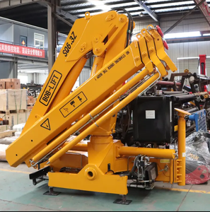 Ascenseur 6 tonnes 8 tonnes <span class=keywords><strong>grue</strong></span> à flèche hydraulique <span class=keywords><strong>grue</strong></span> montée sur <span class=keywords><strong>bras</strong></span> pliant avec télécommande - Product Image 6