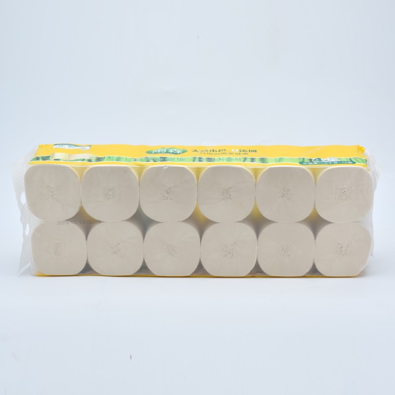 OEM биоразлагаемая 3-слойная туалетная бумага, Прямая поставка с завода, Бамбуковая туалетная бумага