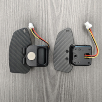 Palettes de changement de vitesse magnétiques en fibre de carbone pour Audi C8 A6 A7 S6 A7 RS6 RS7, accessoires de voiture
