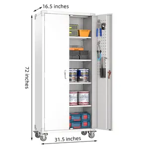 JH-Mech Design Weight Capacity High Quality Material Practical Multiple Uses Rectangular Metal Tool Storage Cabinet