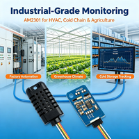 Module transmetteur de capteur de température et d'humidité AM2301 calibré, haute précision 0,5/3% HR, numérique 1-Wire, pour l'agriculture intelligente