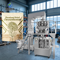 Sachet Doypack préformé multifonctionnel en film aluminium, à emballage automatique motorisé, pour chrysanthèmes, dattes rouges et graines de tournesol