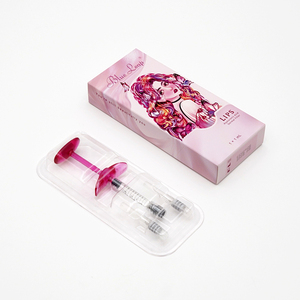 Gel d'acide hyaluronique monophasique réticulé injectable à l'aspect naturel, produit de comblement dermique modéré pour les rides faciales modérées - Product Image 2