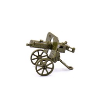 Accesorios para Soldados MOC, Arma, Cañón, Campo de Batalla, Vista de Calle, Municiones, Bloques de Construcción, Juguetes, Regalos para Niños