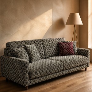 <span class=keywords><strong>Tela</strong></span> de Terciopelo Jacquard con Relieve 3D, Hilo Metálico Plateado, Tacto Suave y Fluido, para Vestidos - Product Image 4