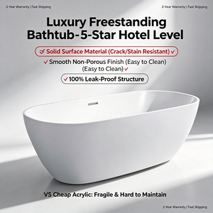 <span class=keywords><strong>Baignoire</strong></span> de massage Jacuzzi intérieure <span class=keywords><strong>en</strong></span> acrylique, moderne, autoportante et pliable pour adultes - Product Image 2