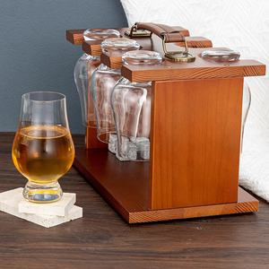 Estante de Madera para Vasos de Whisky <span class=keywords><strong>Glencairn</strong></span>, Juego de 6, Soporte de Secado y Almacenamiento - Product Image 5