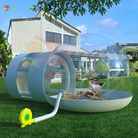 Maison gonflable de rebond de ballon de dôme clair de tente commerciale de bulle de PVC pour le décor de jardin de partie d'enfants