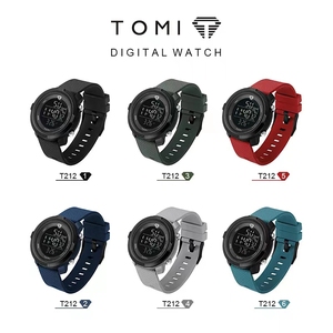 <span class=keywords><strong>TOMI</strong></span> T212 นาฬิกาดิจิตอล <span class=keywords><strong>LED</strong></span> สำหรับผู้ชายและผู้หญิง นาฬิกาสปอร์ตสำหรับผู้ชาย นาฬิกาอิเล็กทรอนิกส์เพื่อสุขภาพ นาฬิกาสปอร์ตอเนกประสงค์สำหรับนักเรียน พร้อมกล่อง - Product Image 3