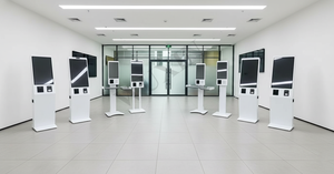 Machine de commande de restaurant 238, Kiosque de libre-service intérieur avec écran tactile, Terminal de paiement, Lecteur de codes QR et de codes-barres pour Centre Commercial - Product Image 6
