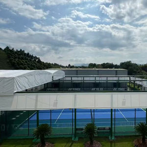 Sistema di Copertura Retrattile Resistente in Acciaio Zincato per Tetti di Campi da <span class=keywords><strong>Tennis</strong></span> e Stadi, Attrezzatura per Campi da <span class=keywords><strong>Tennis</strong></span> - Product Image 5